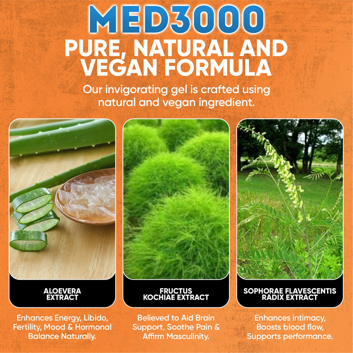 Irvy Med3000 Gel for Men – Advanced Formula for Thickness, Size & Endurance