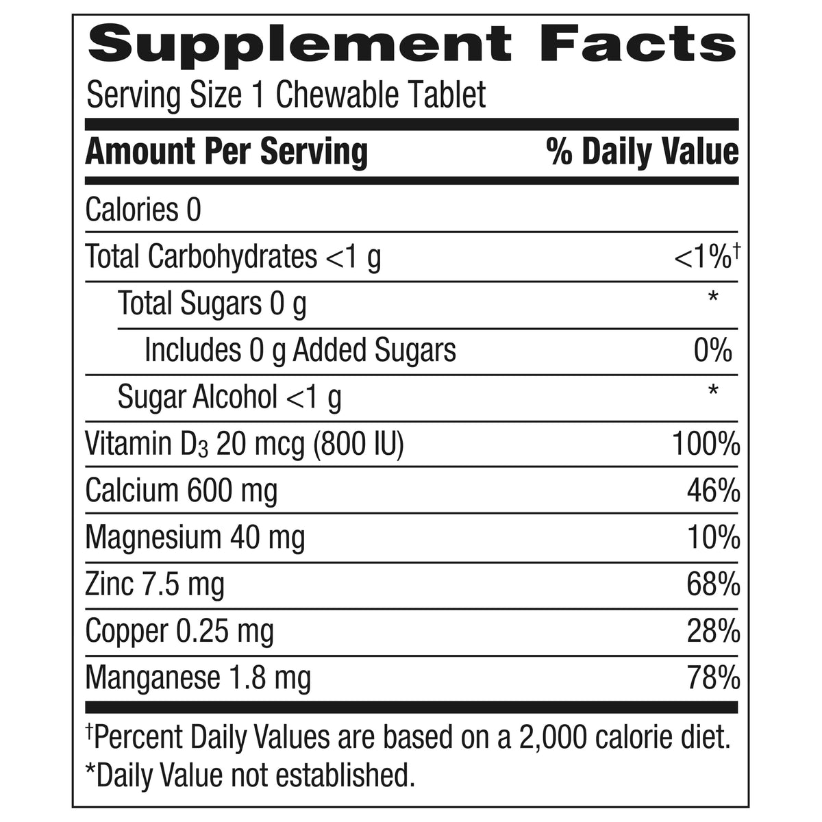 Caltrate Chewables 600 Plus D3 Vitamin D and Calcium Supplement, 155 count