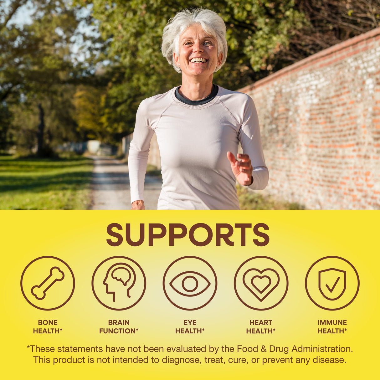 Nature's Way Alive! Women's 50+ Daily Gummy Multivitamins, Women's Supplements, Supports Healthy Heart, Brain & Bones,* B-Vitamins, Mixed Berry Flavored, 130 Gummies (Packaging May Vary)