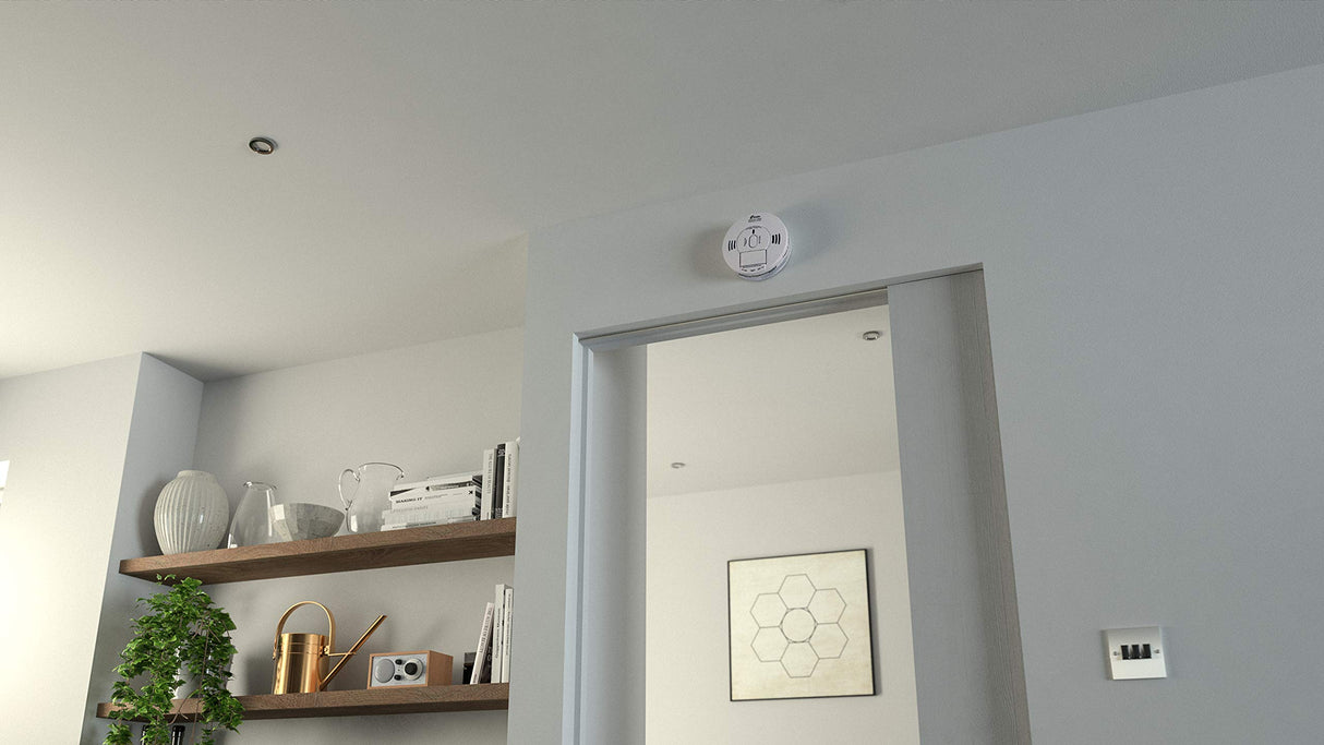 Kidde 10SCO Combination Smoke and Carbon Monoxide Alarm with Voice Notification