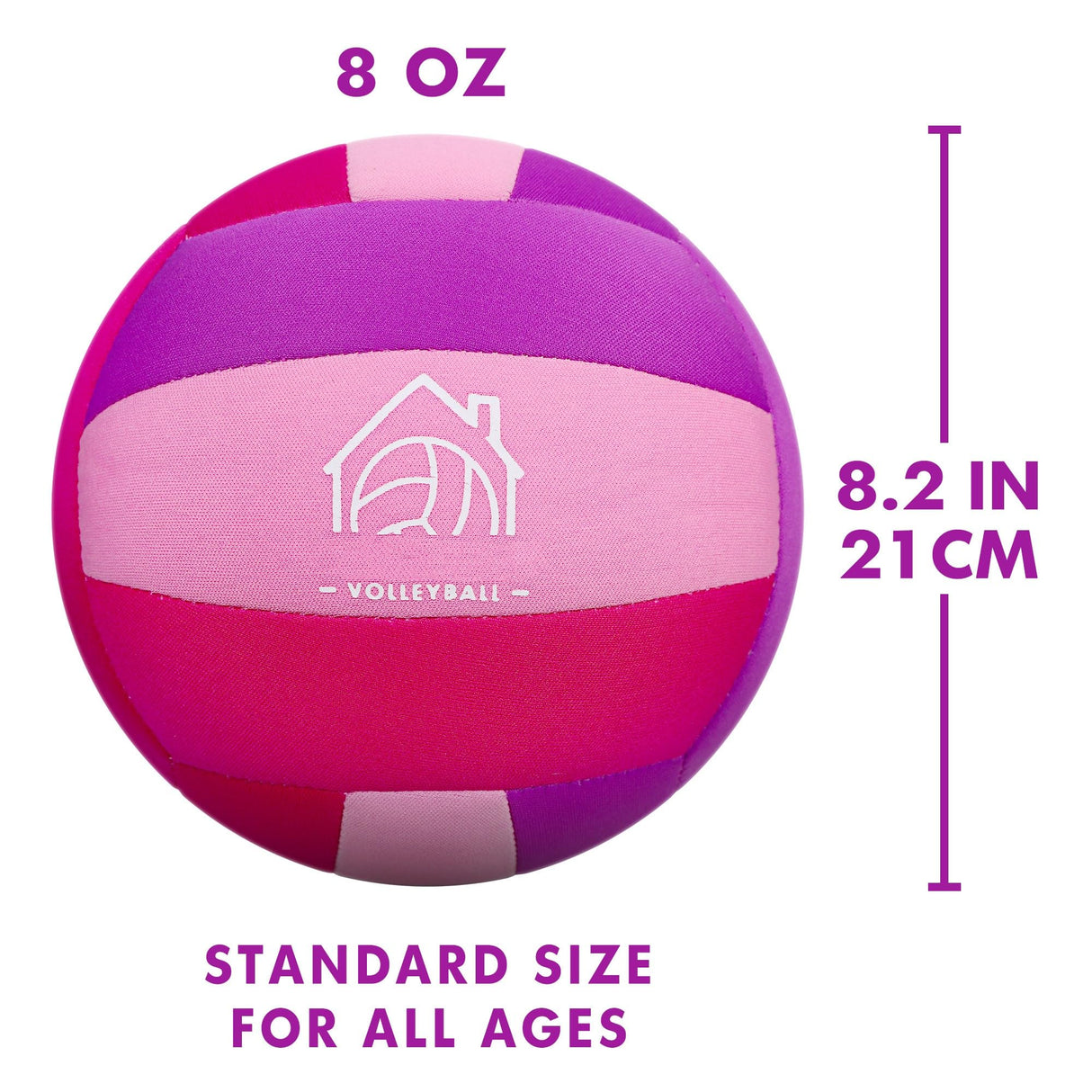 AceVernine Soft Indoor Volleyballs for Practicing Inside House and Yard, Safe and Silent Volleyball for Girls Kids Youth Beginners Training Birthday Christmas Easter Gifts