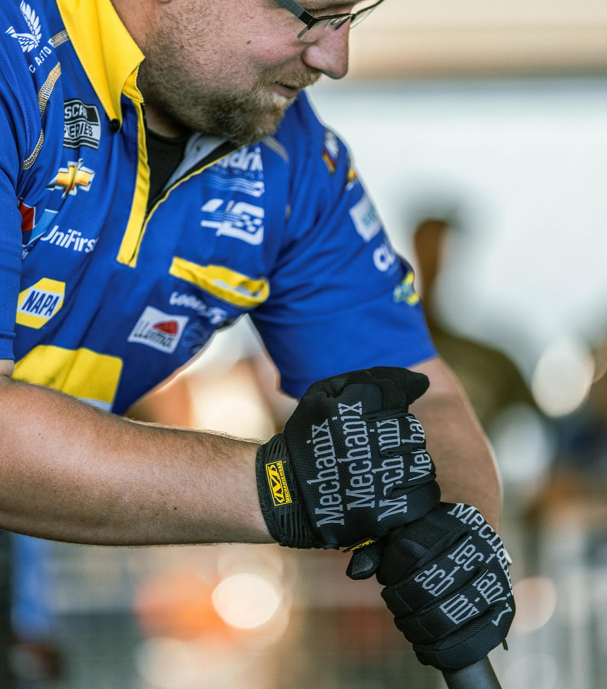 Mechanix Wear Original Work Gloves - Multi-Purpose Outdoor Work Gloves - Secure Fit - Durable & Machine Washable - Breathable & Comfortable - X-Small - Black