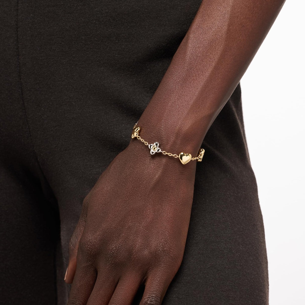 Ana Luisa Charm Bracelets for Women - 14K Gold Plated & Silver Plated