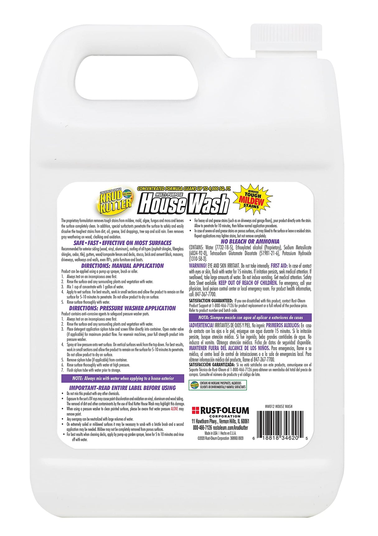 Krud Kutter House Wash, 1 Gallon