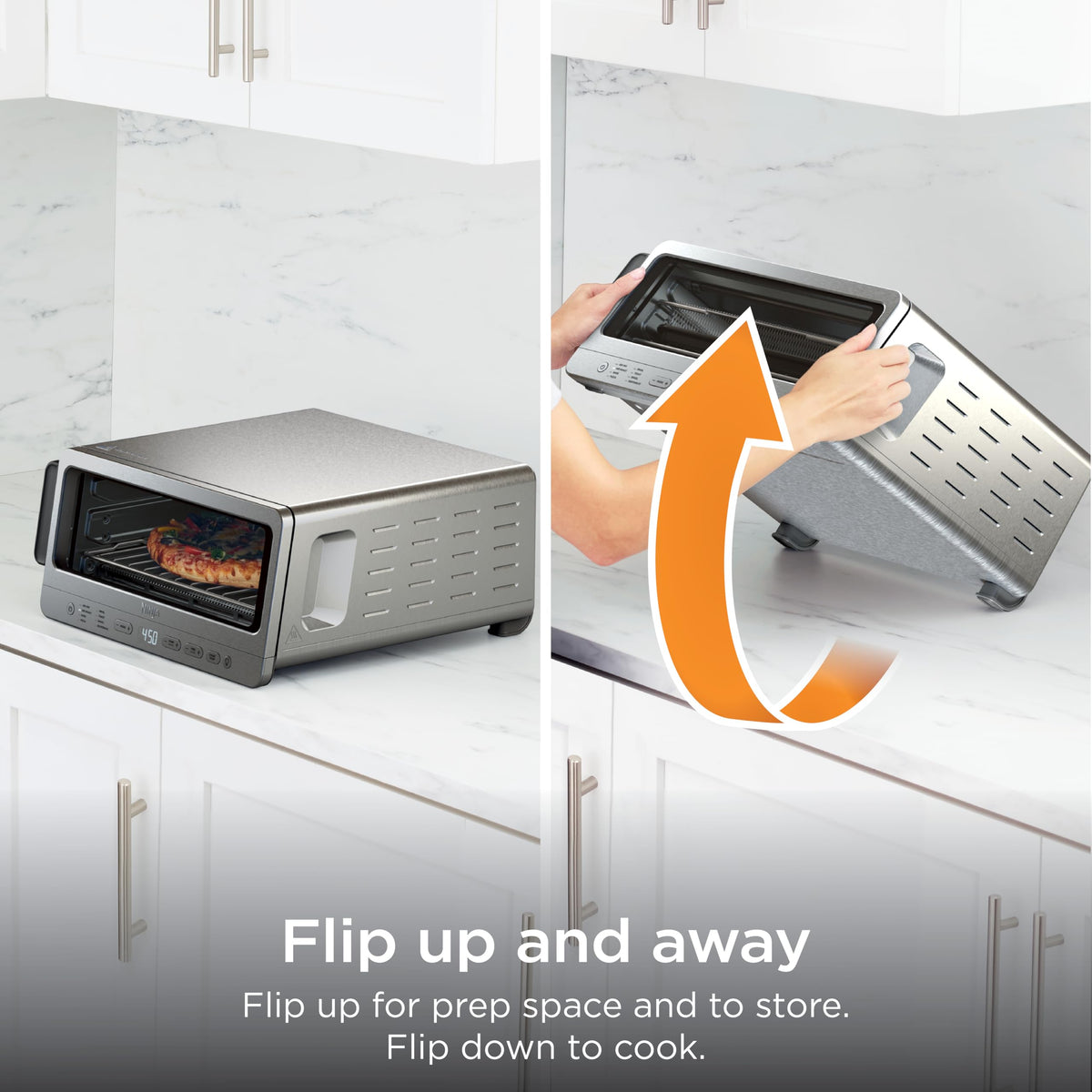 Ninja® Flip Toaster Oven & Air Fryer, Large Capacity, Stainless, SP151