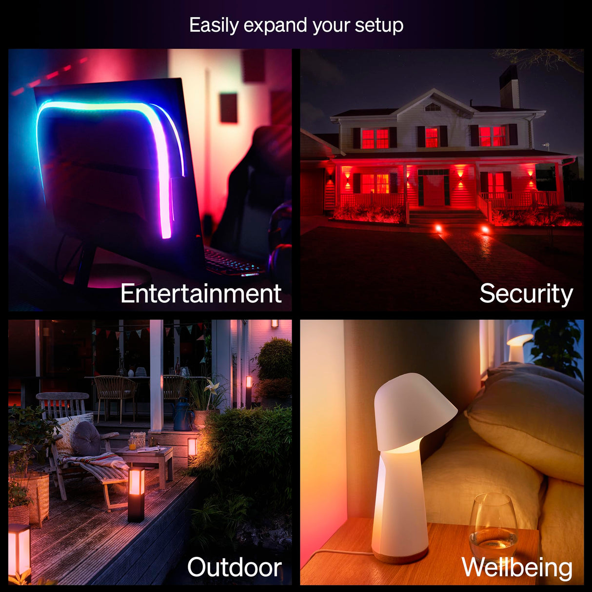 PHILIPS Hue Essential Smart LED BR30 Bulb 2-Pack, White and Color Ambiance, E26, 7.2W, 2200K-6500K, 650 Lumens, Dimmable LED Bulbs, Works with Alexa, Google Assistant, Apple Home