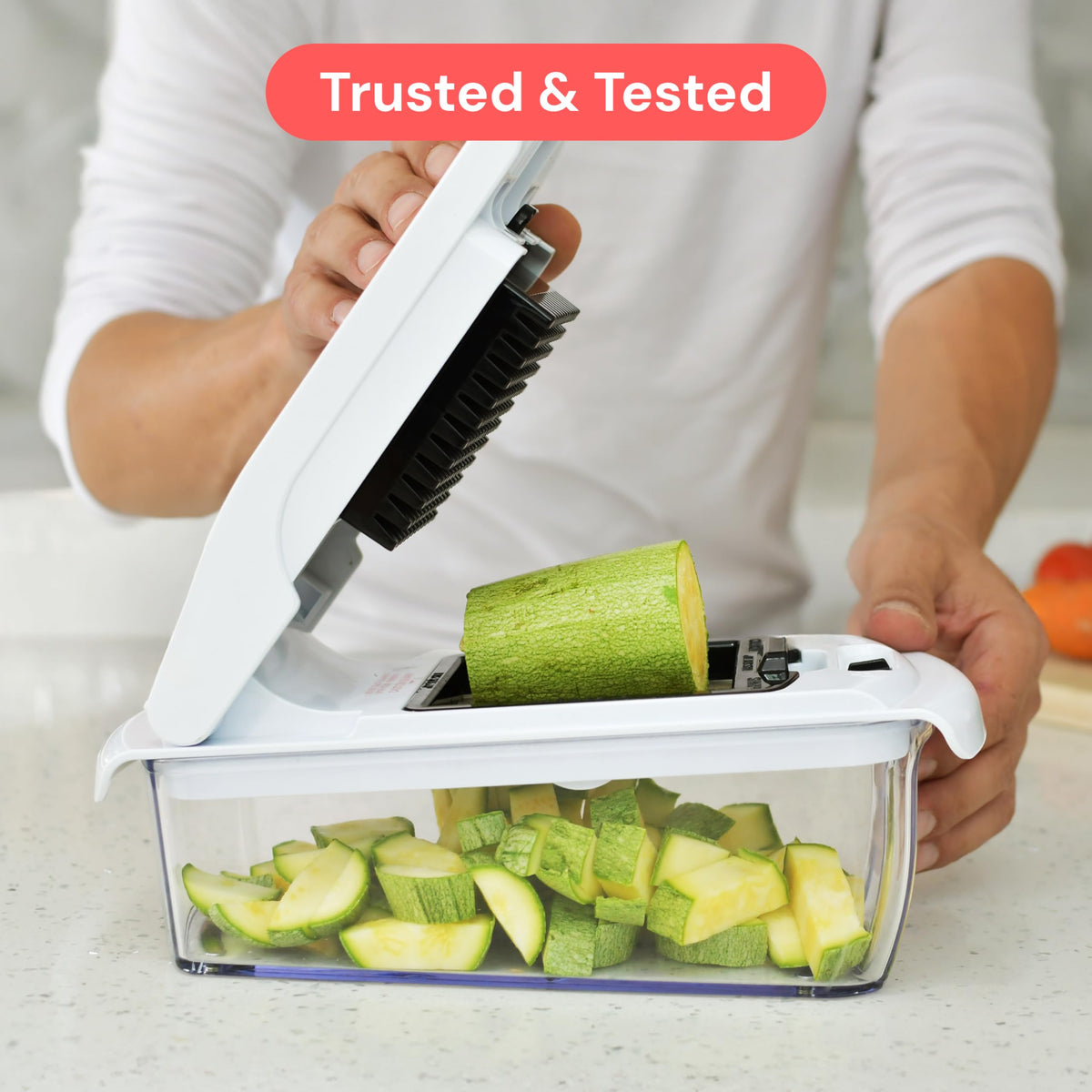 Fullstar Pro Original Vegetable Chopper & Spiralizer, All-in-1 Kitchen Tool