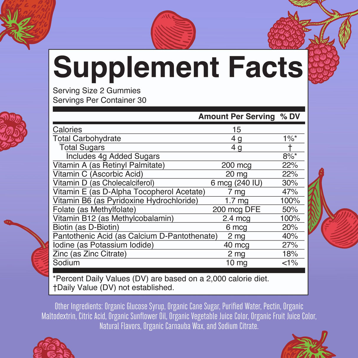 MaryRuth Organics Kids Vitamins | Multi | 1 Month Supply | Multivitamin Gummies for Ages 4+ | Multivitamin for Kids | Vegan | Only 2 Gummies a Day | 60 Count