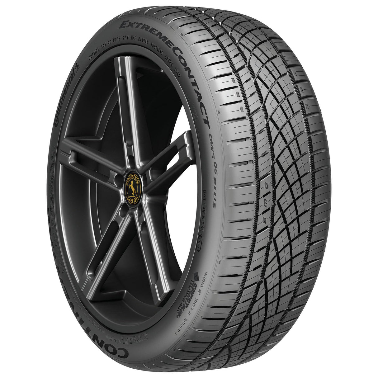 Continental ExtremeContact DWS06 PLUS UHP All Season 245/35ZR19 93Y XL Passenger Tire