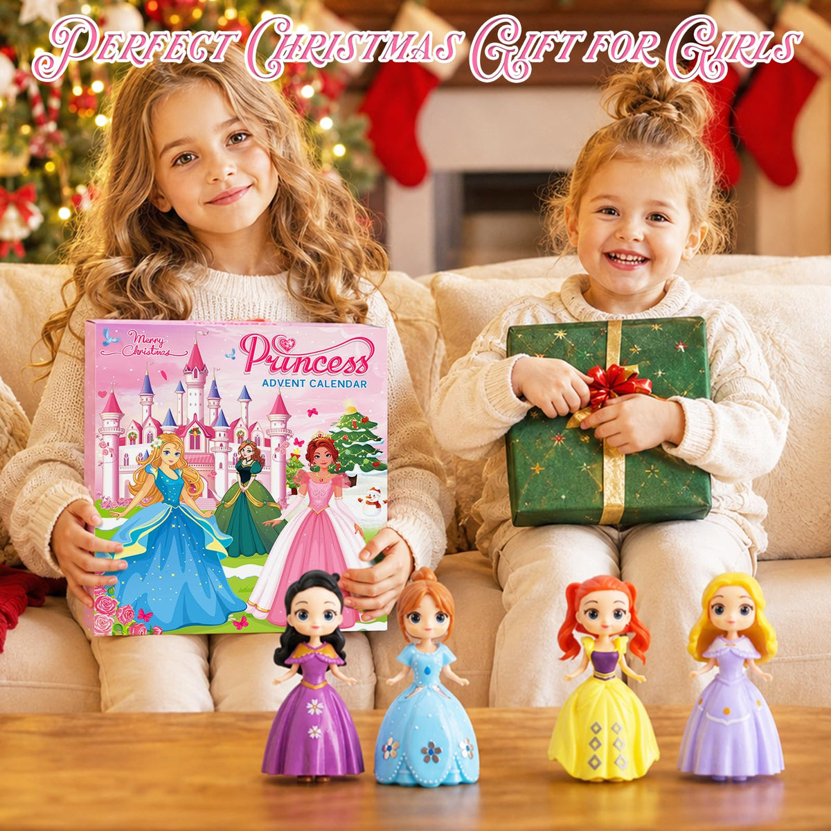 Princess Advent Calendar 2026 Girls – 24 Day Dress-up Christmas Countdown