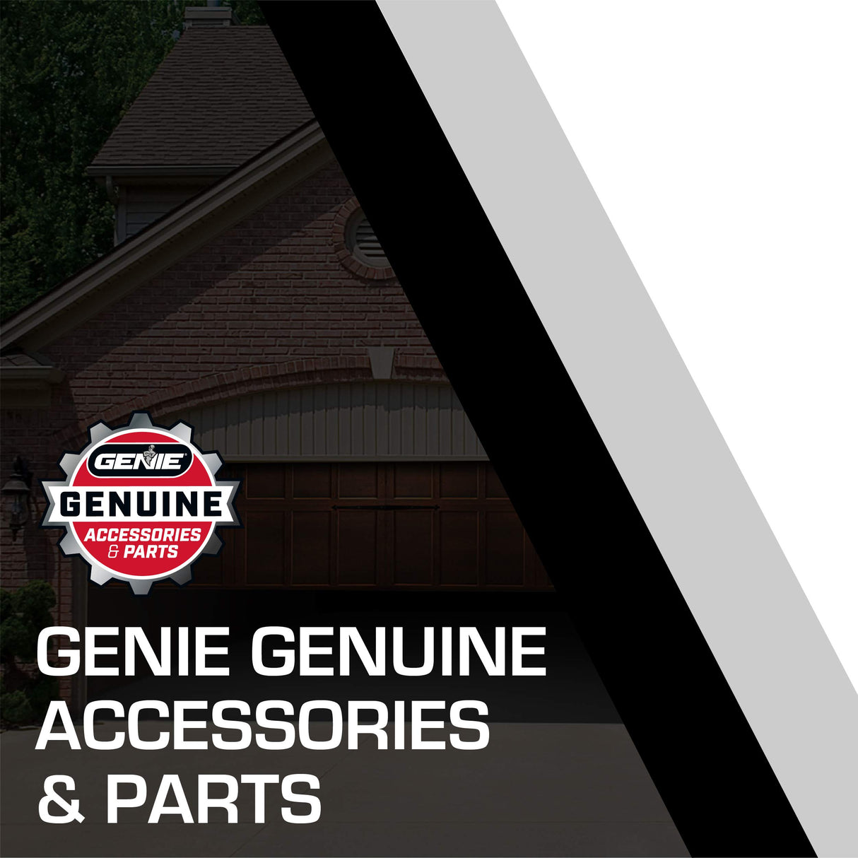 Genie Single Button Garage Door Opener Remotes (2 Pack) - Safe & Secure Access - Each Remote Compatibile Only With Genie Intellicode Garage Door Openers - Model G1T , Black - G1T 2-Pack
