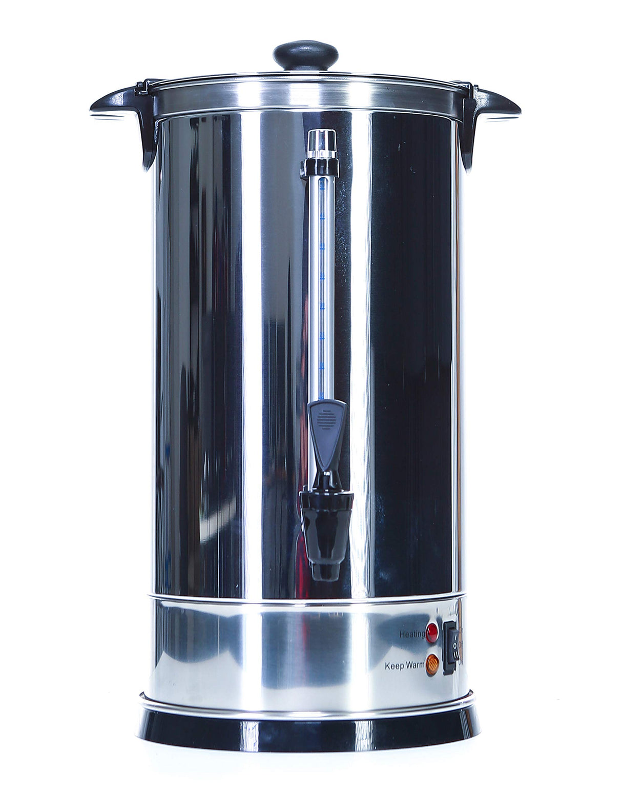 Shabbat Urn 50 Cups - Stainless Steel Hot Water Boiler & Warmer - Customize Temperature Control Commercial & Home Urns Great for Catering Buffets Parties Weddings Holiday Jewish Dinners