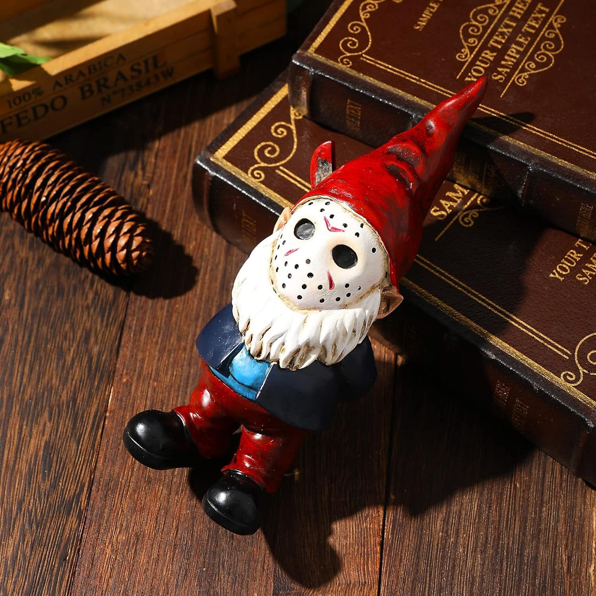 SPINNDO Halloween Decor Christmas Decorations Horror Boo Basket Stocking Stuffers for Men Women White Elephant Gifts for Adults