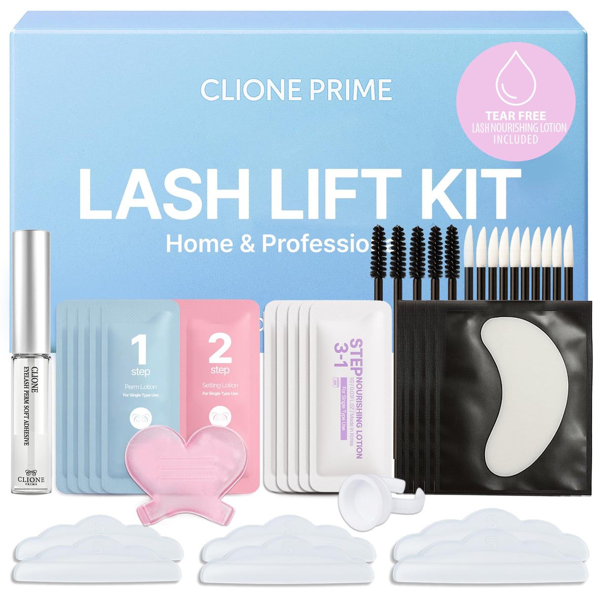 Korean Lash Lift Kit - Eye Brow Lamination Kit Eyelash Perm Kit Eyelash Lift Kit Lash Perm Eyebrow Lamination