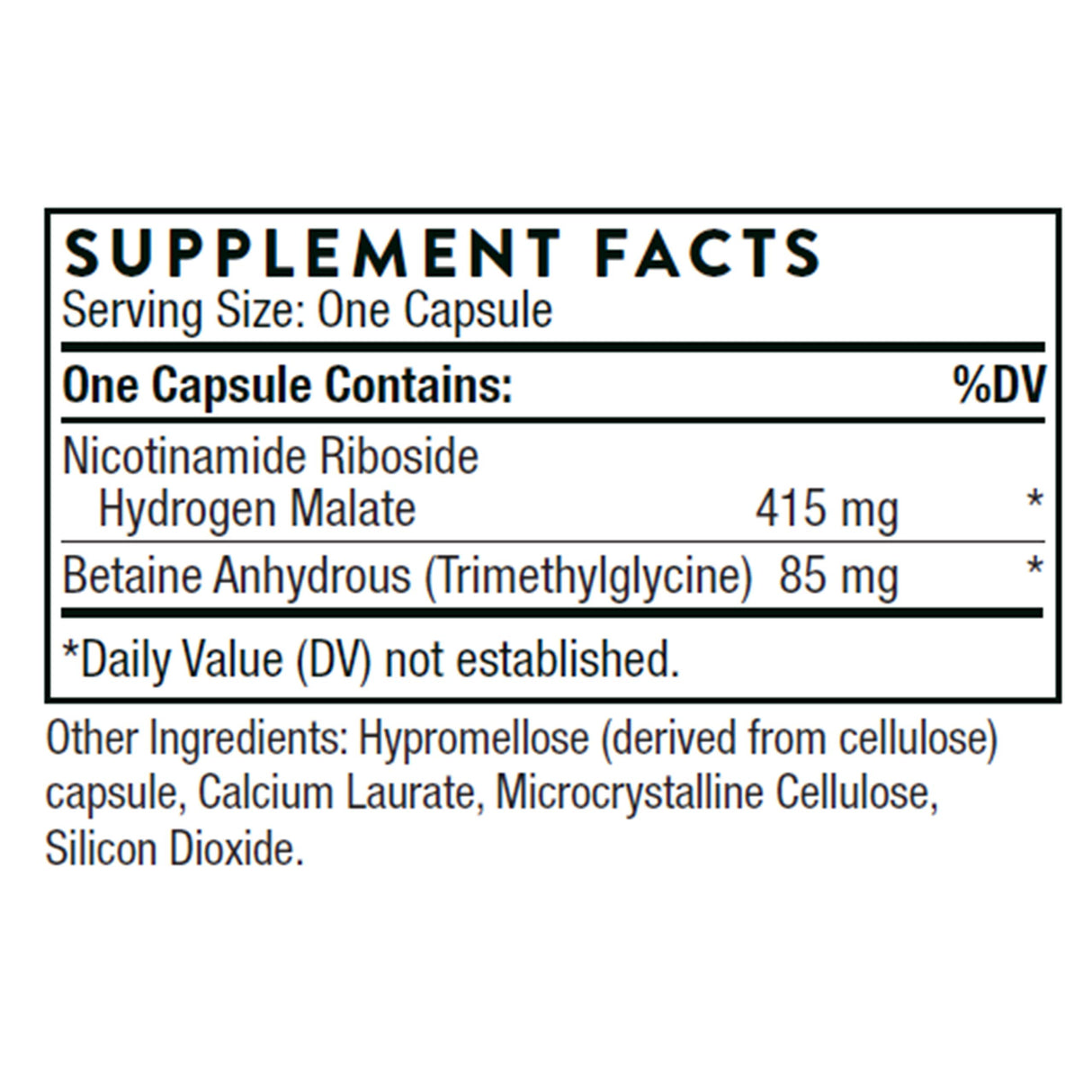 THORNE - NiaCel 400 - NAD Supplement - Nicotinamide Riboside - Support Healthy Aging, Cellular Energy Production, & Sleep-Wake Cycle* - NSF Certified for Sport - Gluten Free - 60 Capsules- 60 Servings
