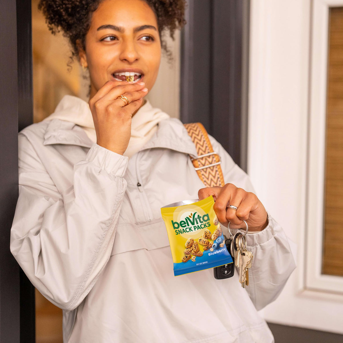 belVita Crunchy Bite Size Snacks Variety Pack, 3 Flavors, 40 Snack Packs