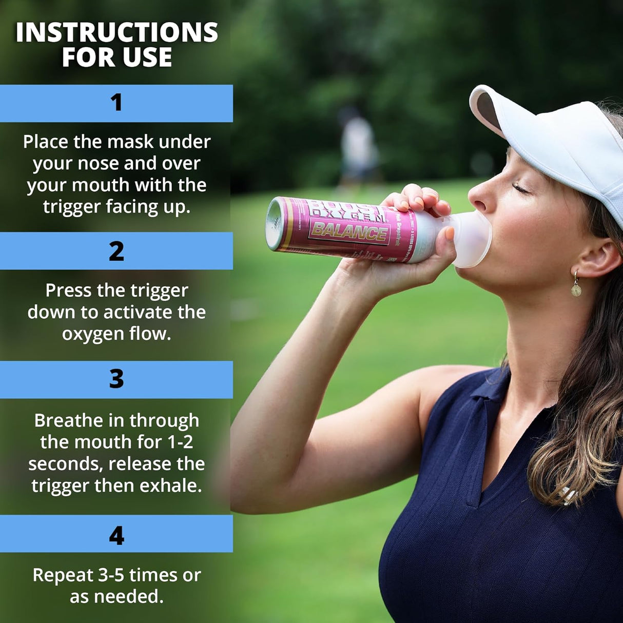 Boost Oxygen Large Natural 10L Canister | Respiratory Support for Aerobic Recovery, Altitude, Performance & Health (2 Pack)