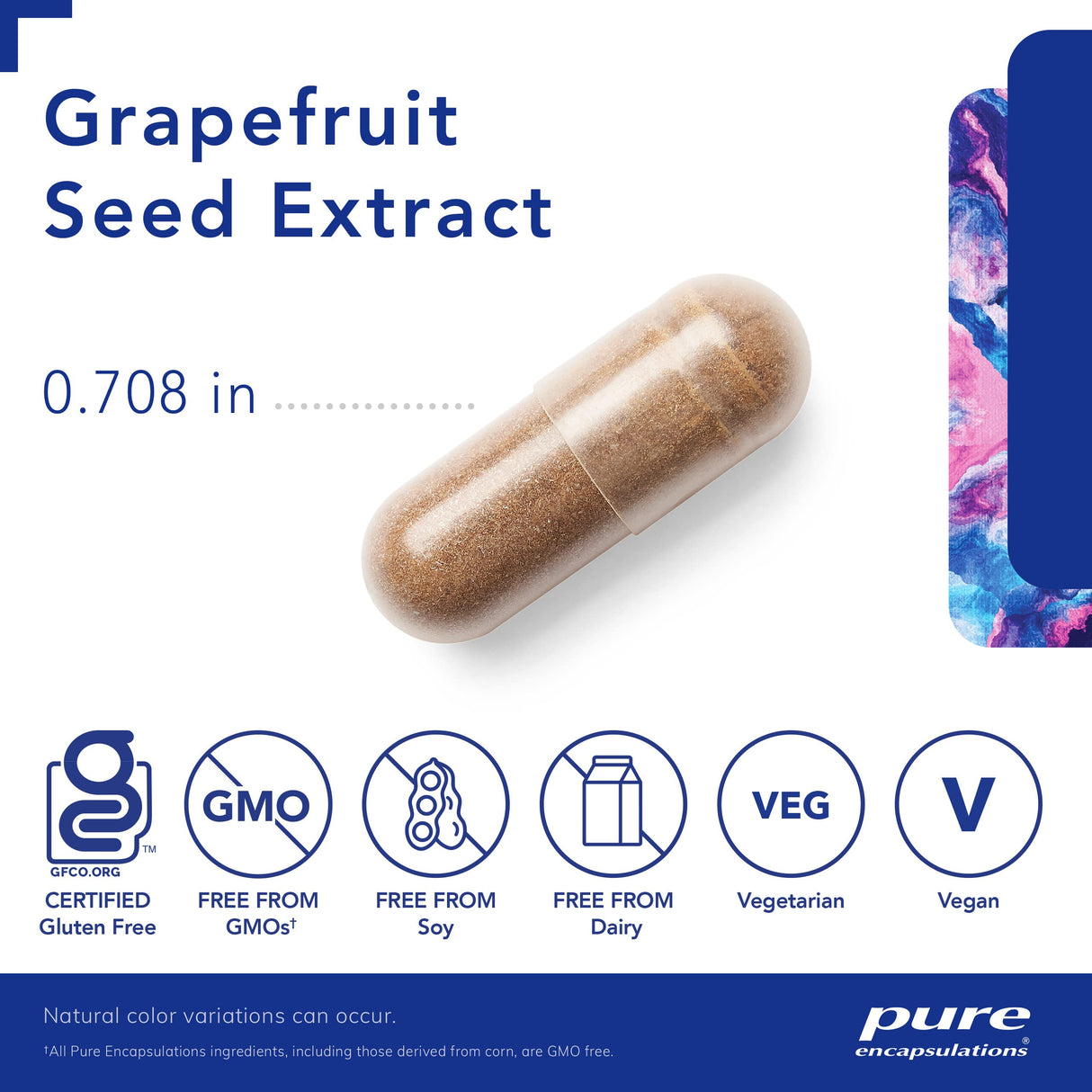 Pure Encapsulations Grapefruit Seed Extract | Supplement to Support The Balance of Intestinal Microorganisms and G.I. Tract* | 120 Capsules