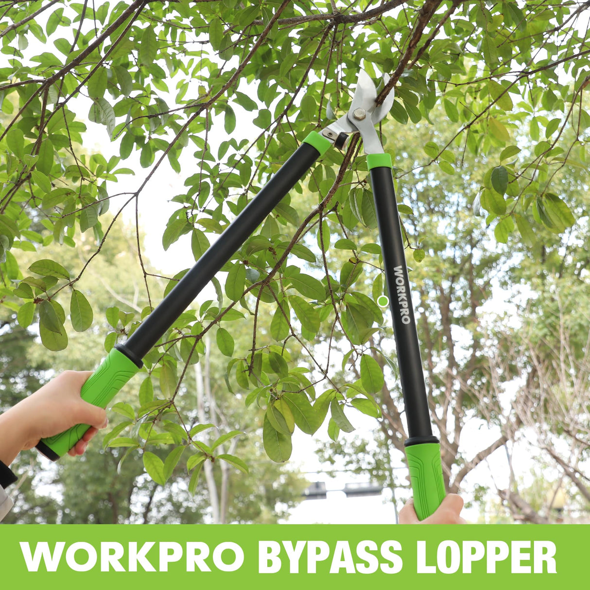 WORKPRO 28" Bypass Loppers for Tree Trimming Heavy Duty, Sharp Tree Trimmer