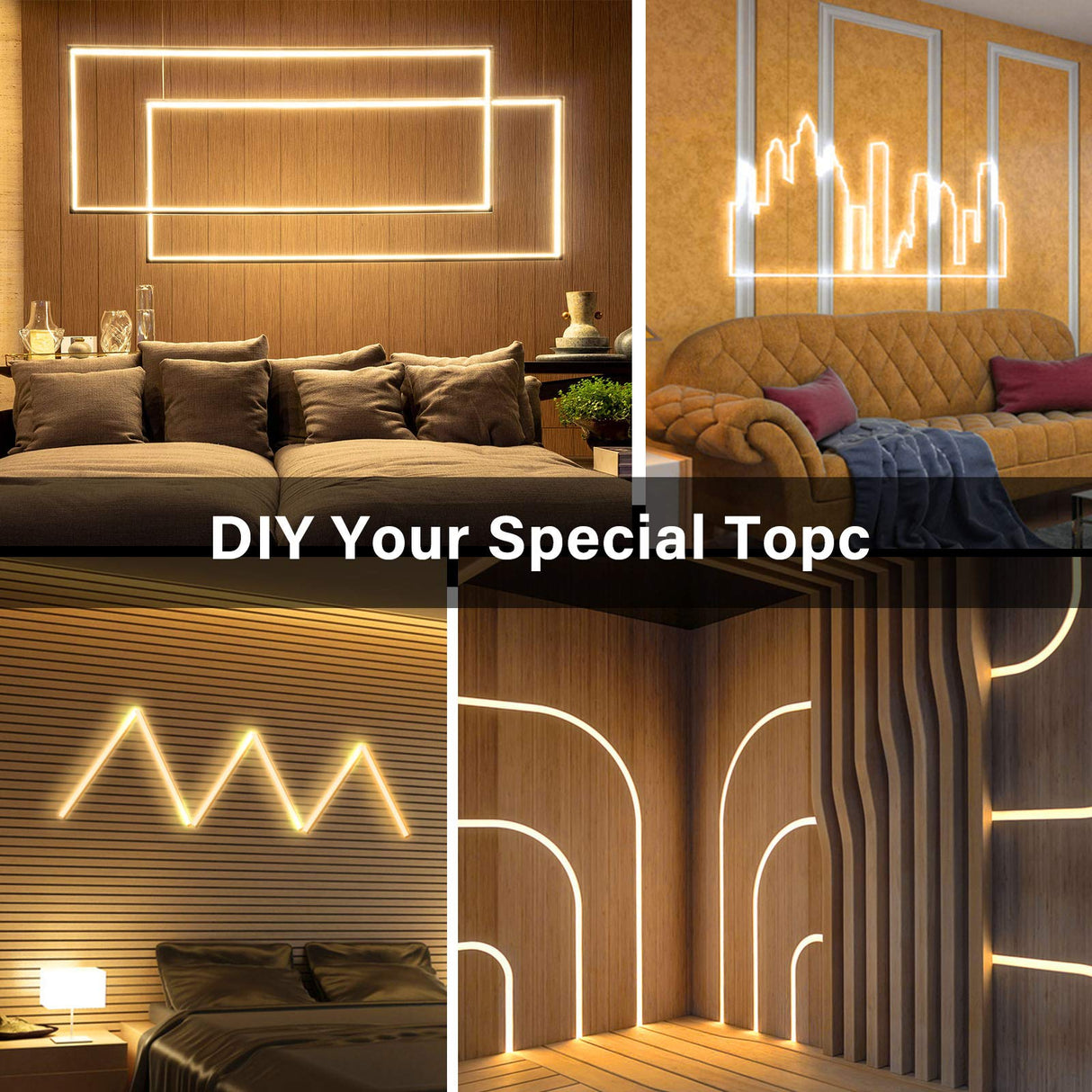 Onforu LED Strip Lights Warm White,32.8ft Dimmable 3000k Led Lights for Bedroom,Soft White Rope Light,2835 LEDs 12V Flexible Strip Tape Easter Lighting for Under Cabinet,Home,Kitchen,Bedroom,Christmas