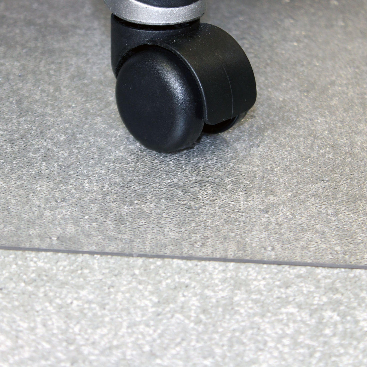 Marvelux Thick Polycarbonate Office Chair Mat for High Pile Carpets, Large Heavy Duty Clear Rigid Rectangular Carpeted Floor Protector Mat for Plush Pile Carpets, 48” x 60”