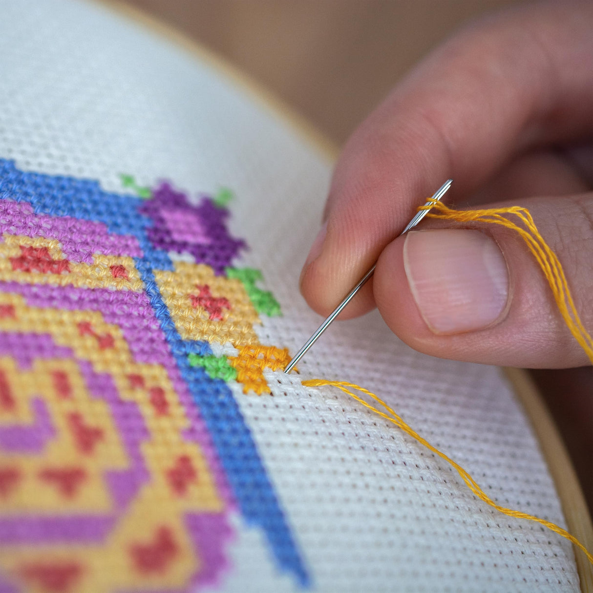 Dimensions Whimsical Counted Cross Stitch Kit Santa's Truck Stocking - 16"(1 Pc.) - Christmas Stocking, DIY Gift for Loved Ones, Ideal for Festive Events