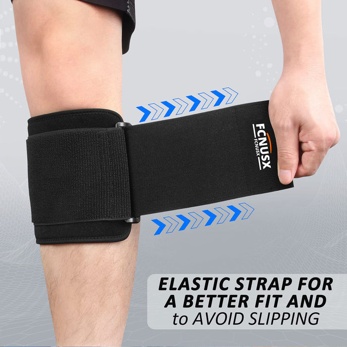 FCNUSX Sciatica Pain Relief Devices Brace - Sciatic Ease Nerve Pain Relief Brace for Men Women, Knee Braces with Pressure Pad Targeted Compression for Sciatic Nerve Pain, Lower Back, Hip