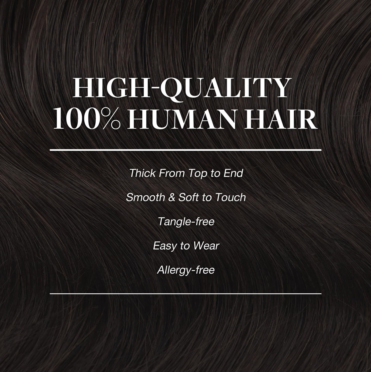 GOO GOO Clip in Hair Extensions Real Human Hair, Remy Human Hair Extensions Clip ins for Women, Natural Human Hair, 16inch 120g 7Pcs, 2 Dark Brown
