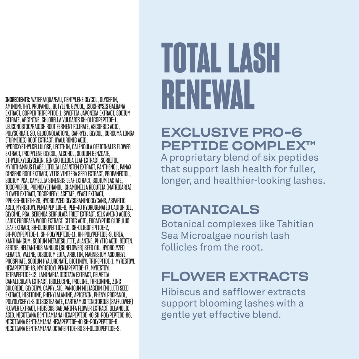 BABE ORIGINAL Renewing Lash Serum – Peptide-Infused Eyelash Serum for Fuller, Longer-Looking Natural Lashes, Lash Enhancing Treatment with Nourishing Botanicals, Cruelty-Free & Gentle, 6mL
