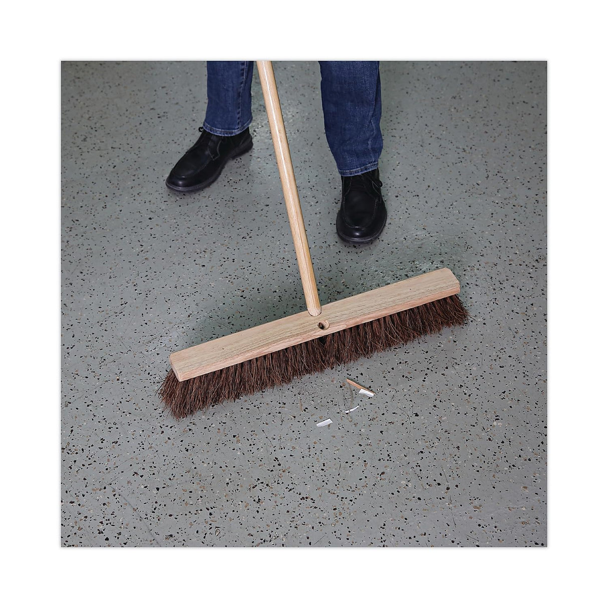 Boardwalk 20124 Floor Brush Head, 3 1/4-Inch Natural Palmyra Fiber, 24-Inch