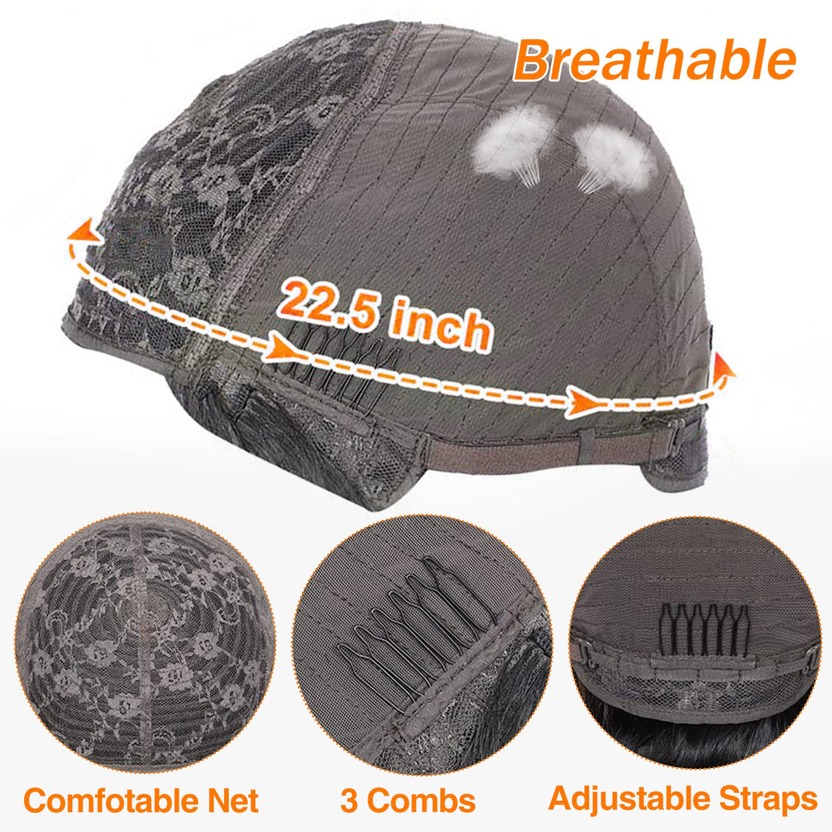 Human Hair Wigs with Bangs Body Wave Bang Wigs for Black Women Human Hair 150% Density Brazilian Glueless None Lace Front Wig Human Hair Natural Color(16 Inch, Body Wave)