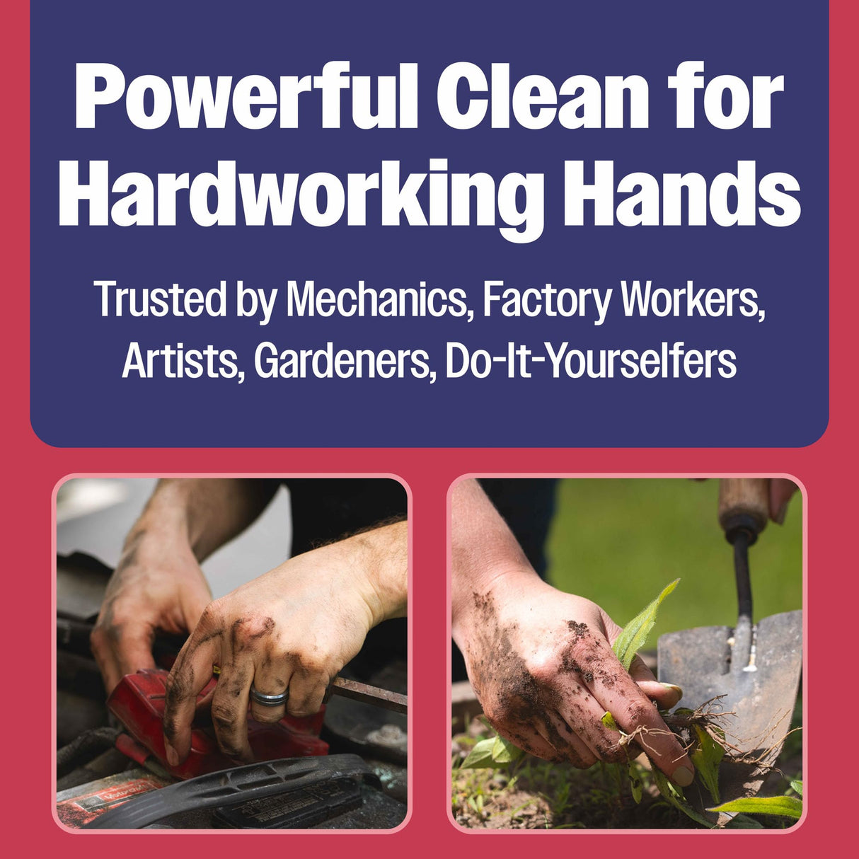 Grit Go Borax Powdered Hand Soap – Heavy-Duty Cleaning, 100% Water Soluble, Septic Safe, Cuts Grease, Oil & Dirt (5 lbs)