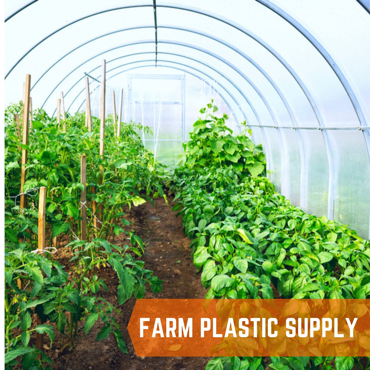 Farm Plastic Supply - Greenhouse Clamp 20 Pack - (3" Long x 3/4" Wide) - White ABS Clamps for Greenhouse, ABS Clips, Greenhouse Clamps for Farming, Gardening, Agriculture