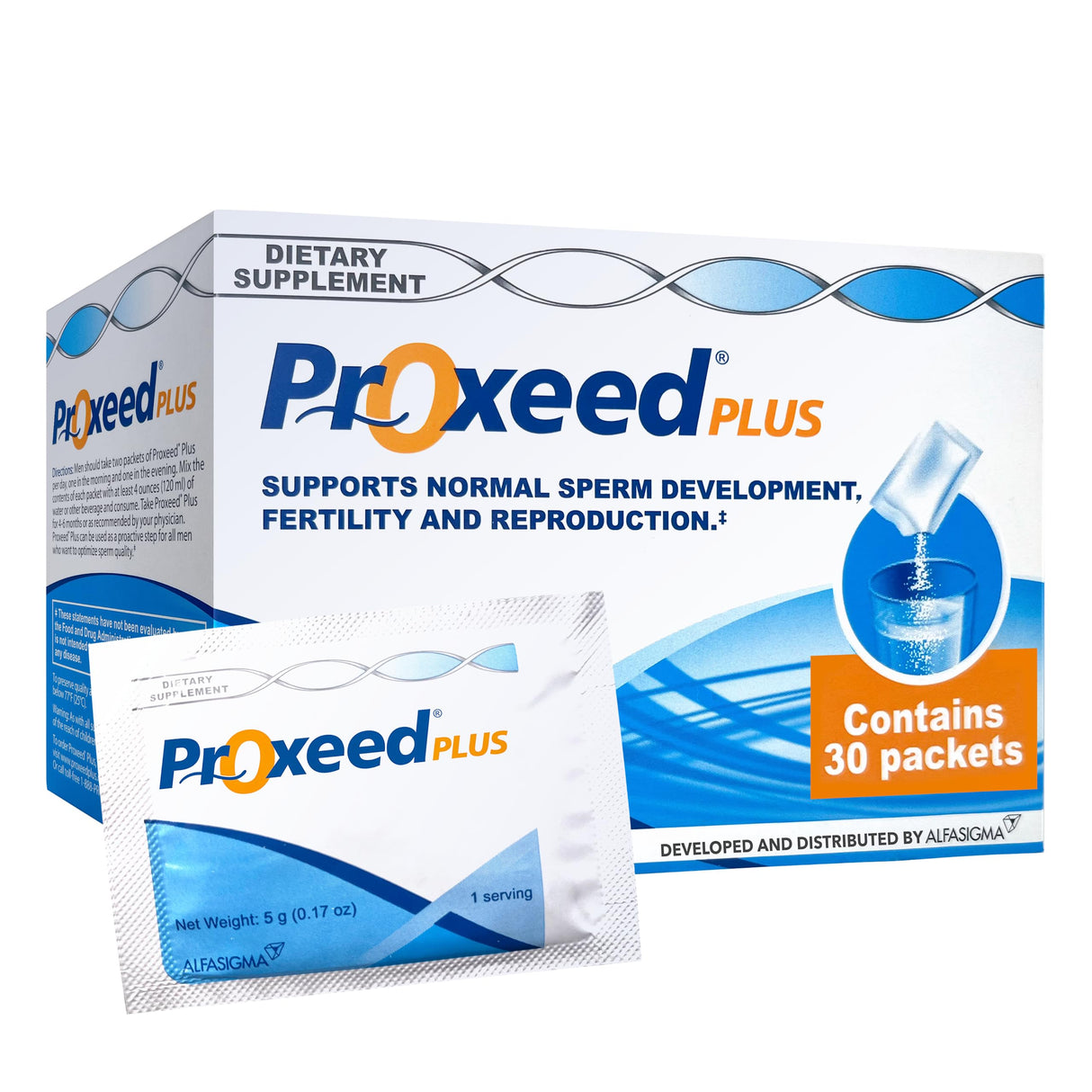 Proxeed Plus - Male Fertility Supplement - 30 Count (Pack of 1)