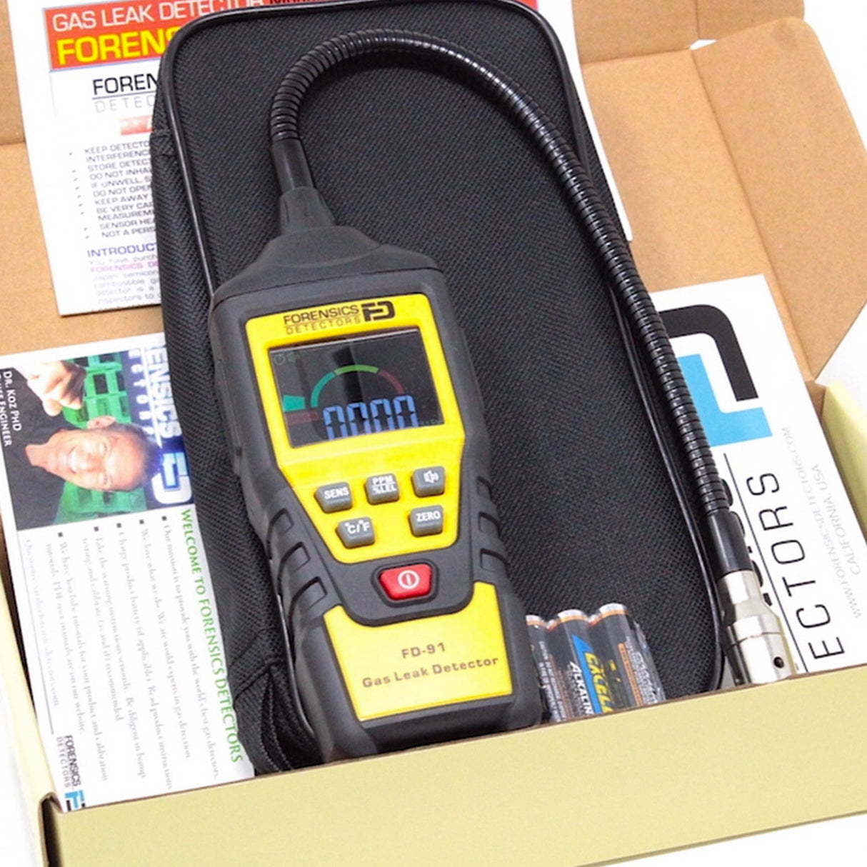 Sewer Gas Leak Detector | Super Fast | 10ft Drop Test Pass | Rotten Egg Smell