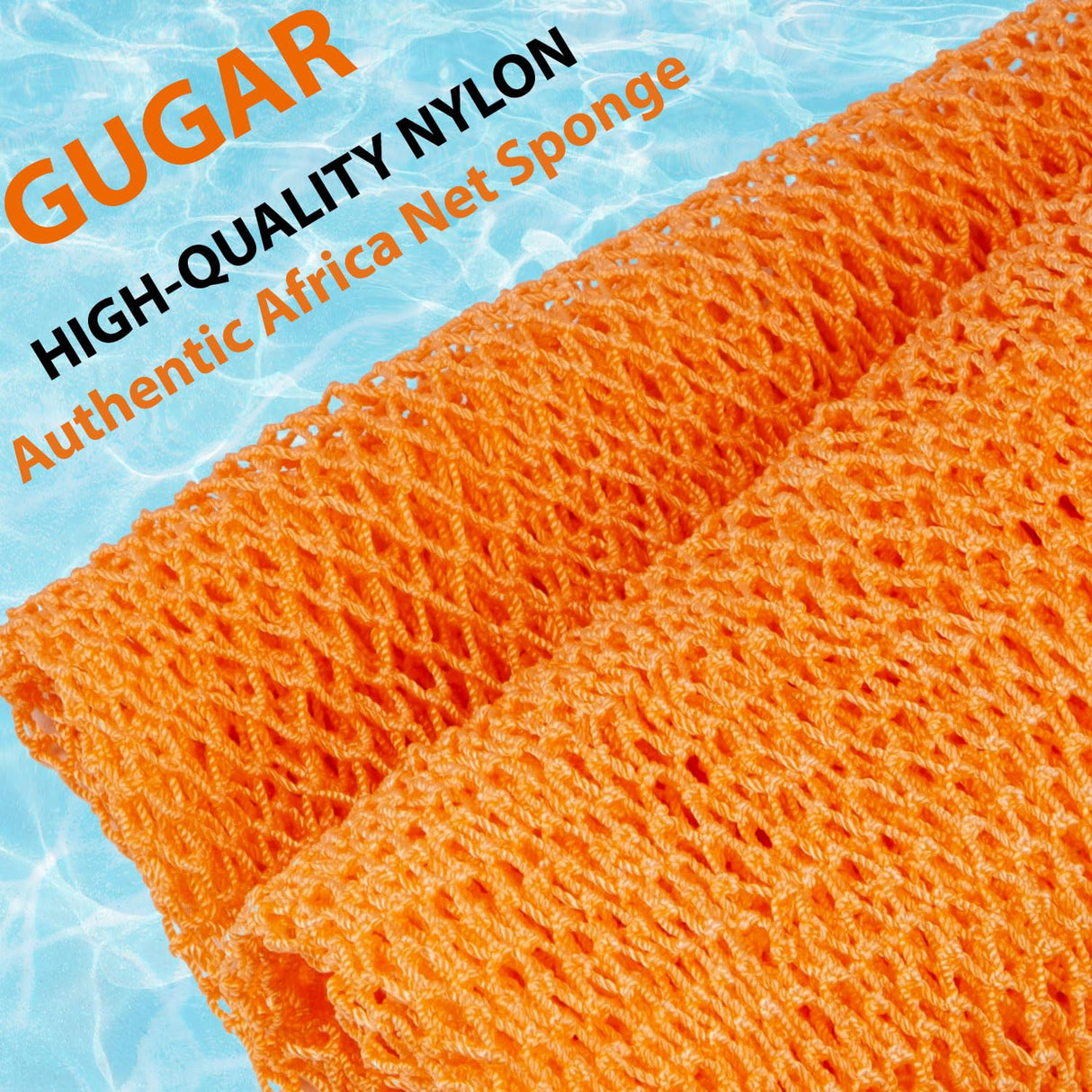 African Net Sponge Authentic African Exfoliating Net Real African Bath Sponge Body Scrub Net Long Rag Net Shower Scrubber