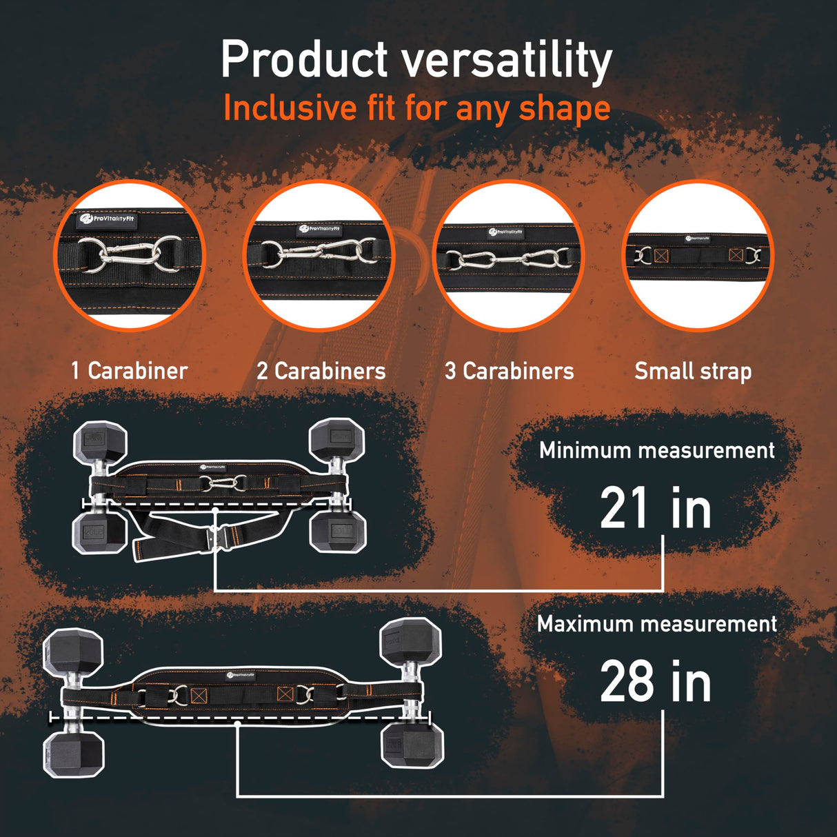 Hip Thrust Belt for Women & Men – Glute Workout Equipment for Dumbbells, Kettlebells, Plates – Heavy Duty Booty Builder, Dip Belt Kit - Adjustable, Home/Gym Use