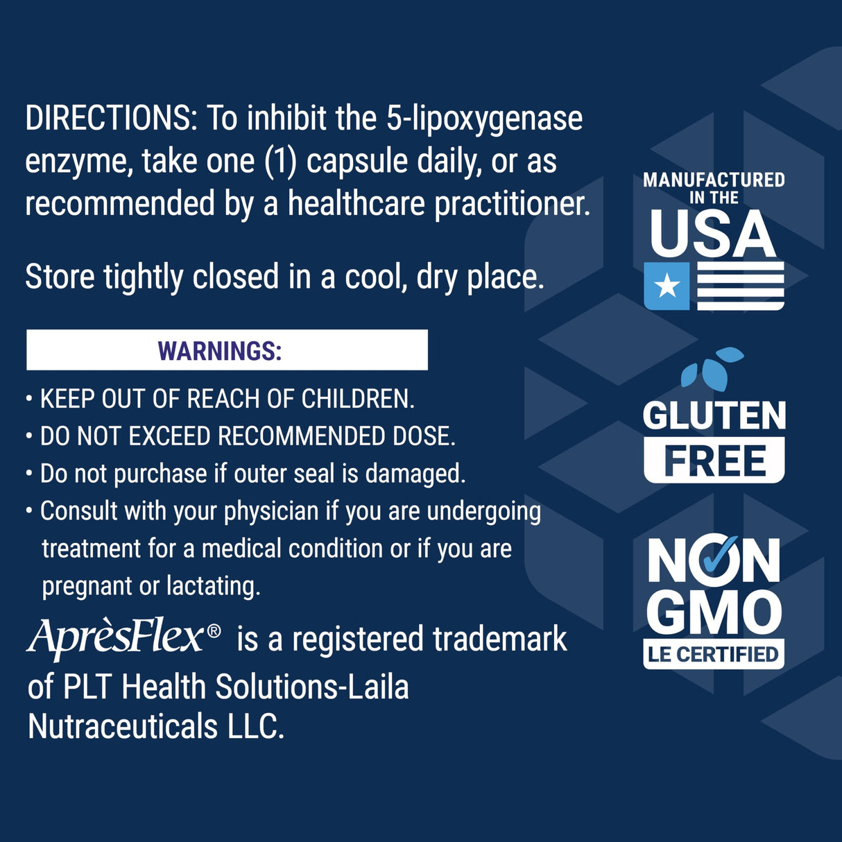 Life Extension 5-LOX Inhibitor with AprèsFlex®, 100 mg, standardized Boswellia serrata Extract, Promotes Joint, Cell & arterial Health, Gluten-Free, Non-GMO, Vegetarian, 60 Capsules