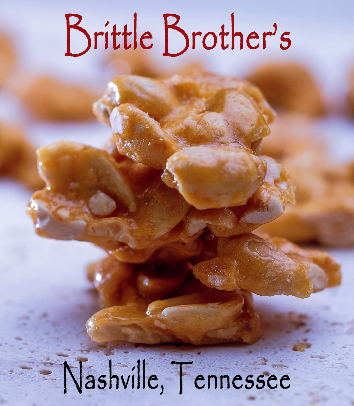 Brittle Brothers Peanut Brittle - Nashville Tennessee Voted #1 More Nuts Less Sugar Gift Set Cashew Pecan Bacon Corporate Christmas Mother Father Birthday Chocolate Sweet Snack Treateet Candy