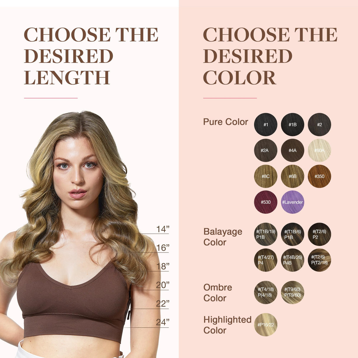 GOO GOO Clip in Hair Extensions Real Human Hair, Remy Human Hair Extensions Clip ins for Women, Natural Human Hair, 18inch 120g 7Pcs, 3/8/613 Balayage Walnut Brown to Ash Brown and Bleach Blonde