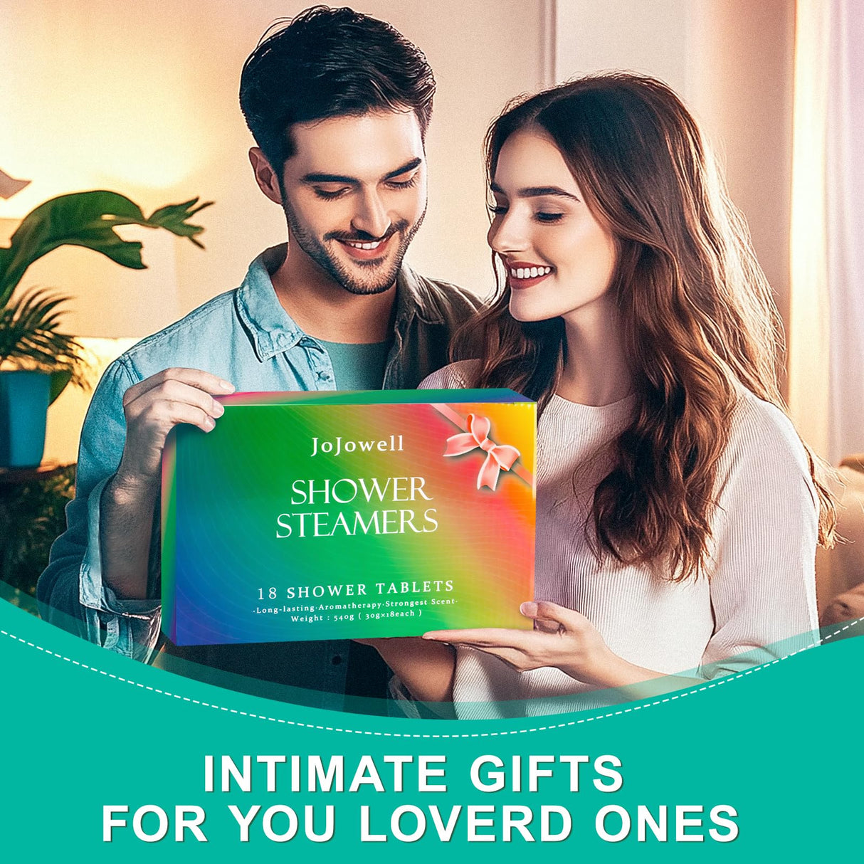 JoJowell Shower Steamers Aromatherapy - 18 Pack Birthday Gifts for Women, Self Care, Christmas Gifts Stocking Stuffers for Adults, Women, Men, Mom, Teens, White Elephant, Relaxation Home SPA