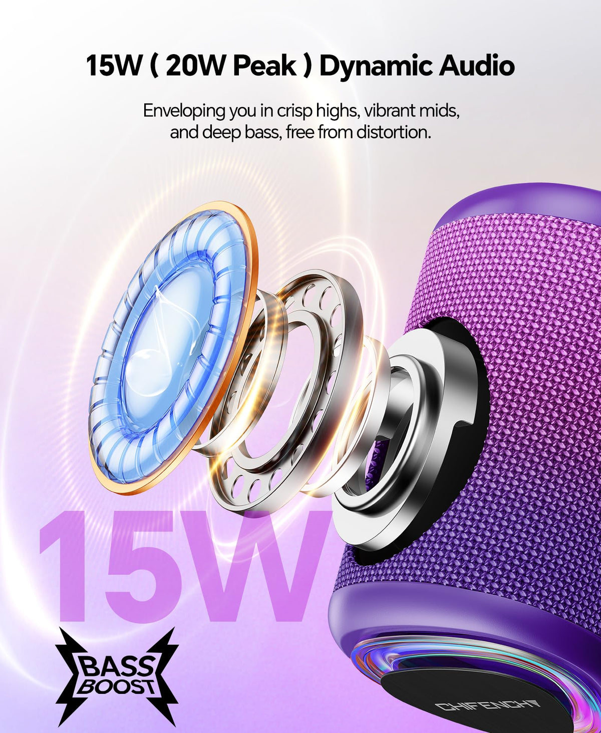 Portable Bluetooth Speaker Gift Ideas: Outdoor Travel Essentials Waterproof