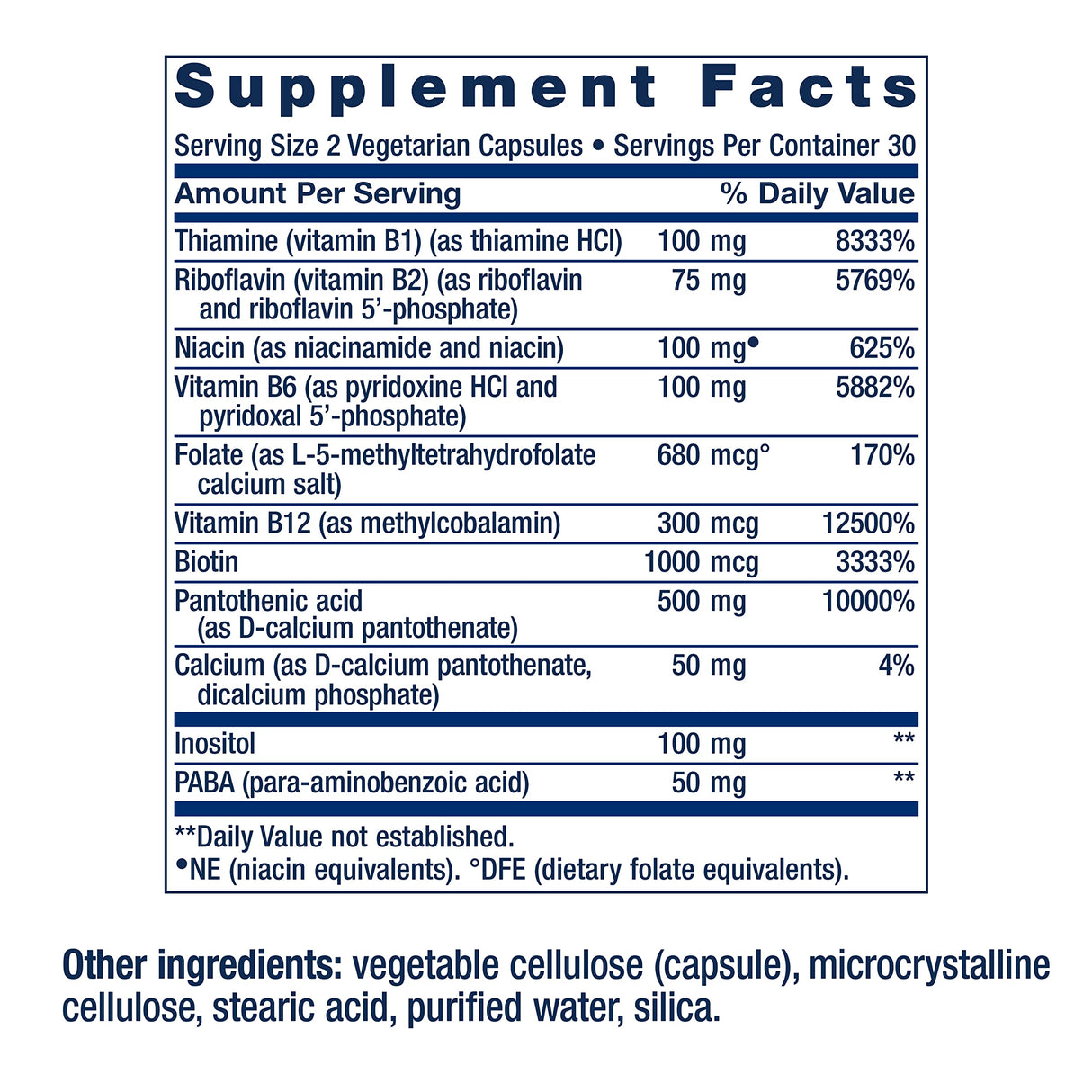Life Extension Bioactive Complete B-Complex, Heart, Brain and Nerve Support, Healthy Energy, Metabolism, Complete B Complex, 60 Vegetarian Capsules (Pack of 2)