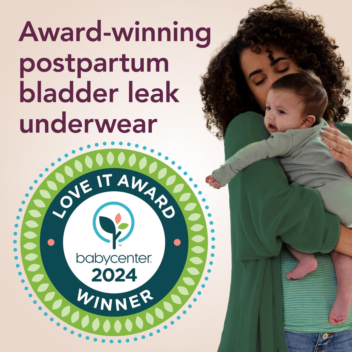 Depend Silhouette Adult Incontinence & Postpartum Bladder Leak Underwear for Women, Maximum Absorbency, Large, Pink, 20 Count, Packaging May Vary