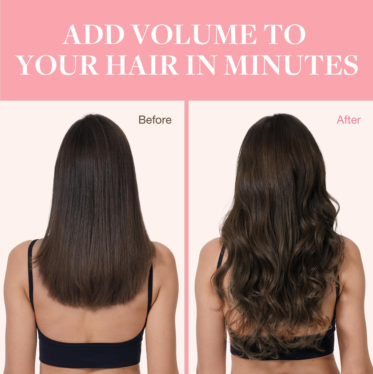 GOO GOO Clip in Hair Extensions Real Human Hair, Remy Human Hair Extensions Clip ins for Women, Natural Human Hair, 18inch 120g 7Pcs, 2A Light Brown