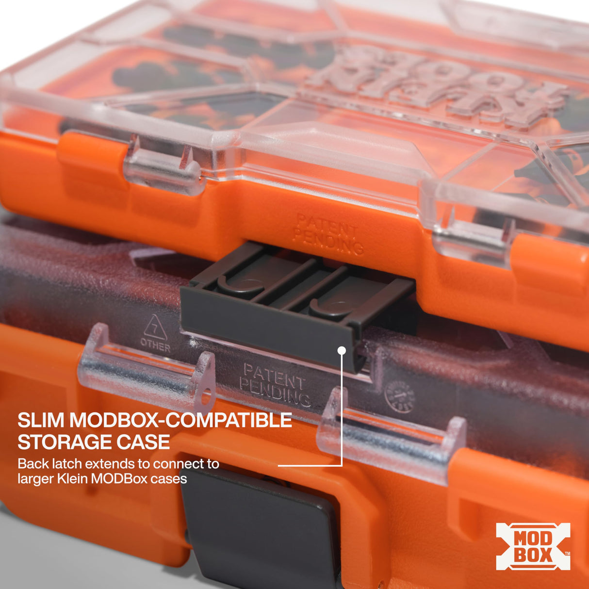Klein Tools 32787S Slim Micro-Ratchet ProFlex Impact Driver Bit Set, 20-Piece, S2 Steel, MODbox Compatible Storage Case, Magnetic Bit Holder