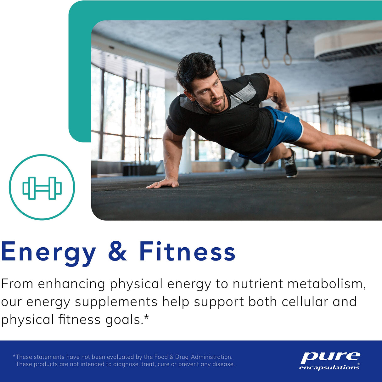 Pure Encapsulations Energy Xtra | Adaptogen Formula for Stamina* | 60 Capsules