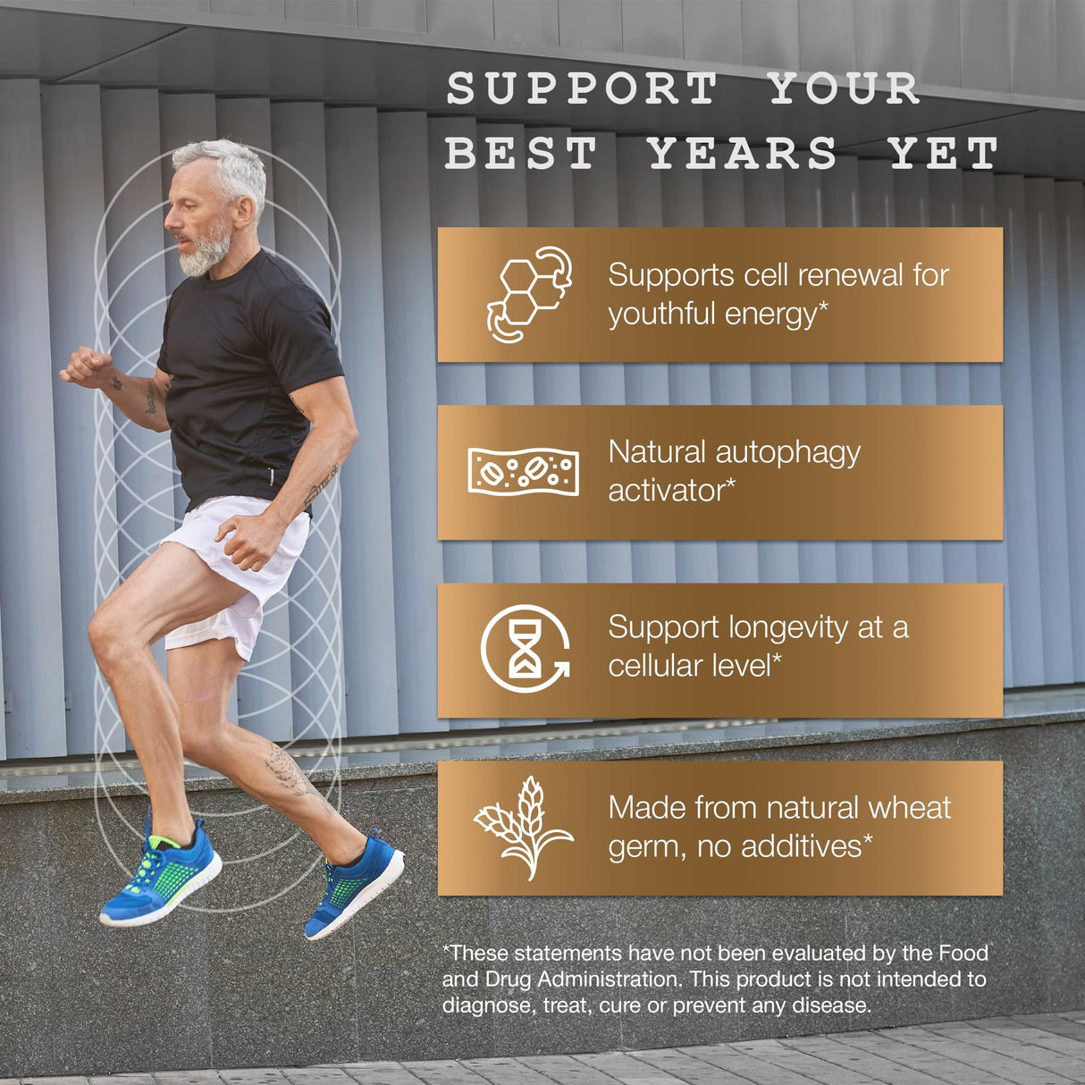OMRE Spermidine Supplement (10mg of Non-Synthetic Spermidine) - 3rd-Party Tested 1000mg Wheat Germ Extract Standardized to No Less Than 1% Spermidine - 10mg of Natural Spermidine per Serving