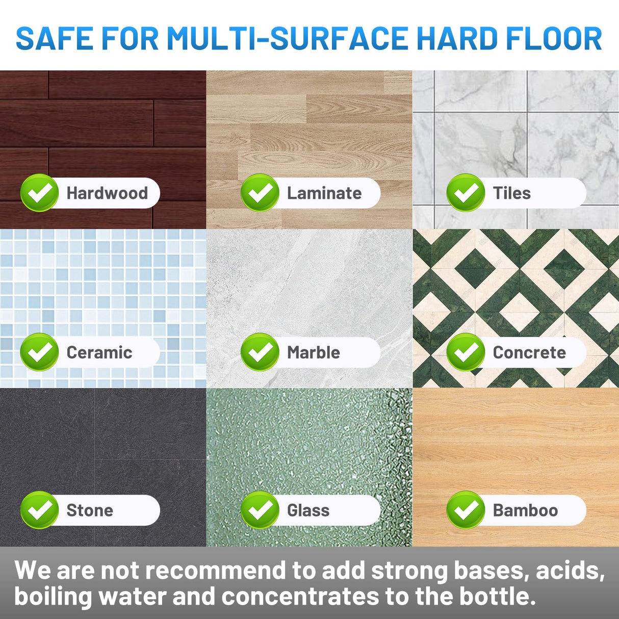 IOPRETTY Microfiber Hardwood Floor Mop - Spray Mop with 4 Washable Pads