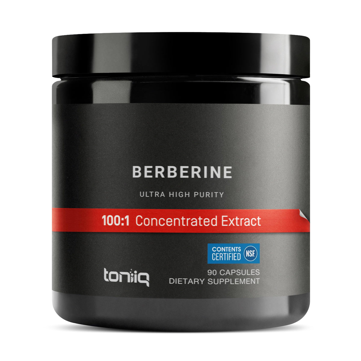 Toniiq NSF Certified Ultra High Strength Berberine HCl from The Himalayas